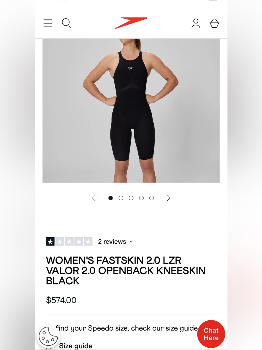 Speedo Black women’s Performance Jammer One-Piece